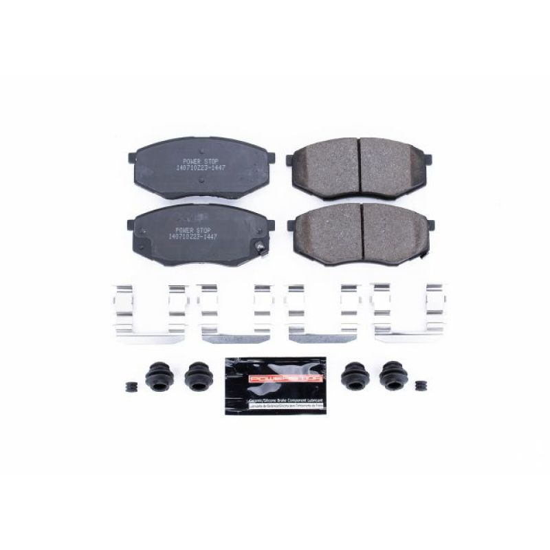 Power Stop 10-11 Hyundai Tucson Front Z23 Evolution Sport Brake Pads w/Hardware Brake Pads - Performance PowerStop