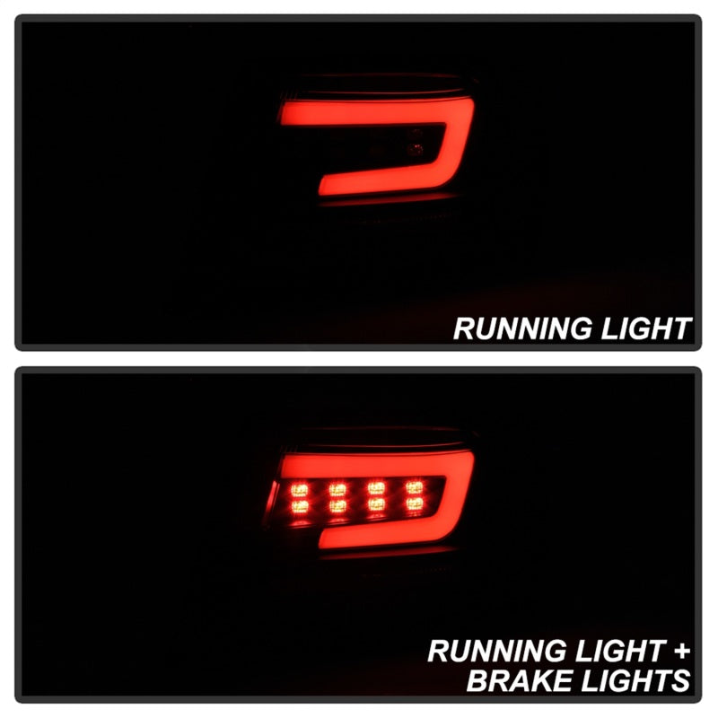 Spyder 08-11 Subaru Impreza WRX 4DR LED Tail Lights - Black Smoke ALT-YD-SI084D-LED-BSM Tail Lights SPYDER