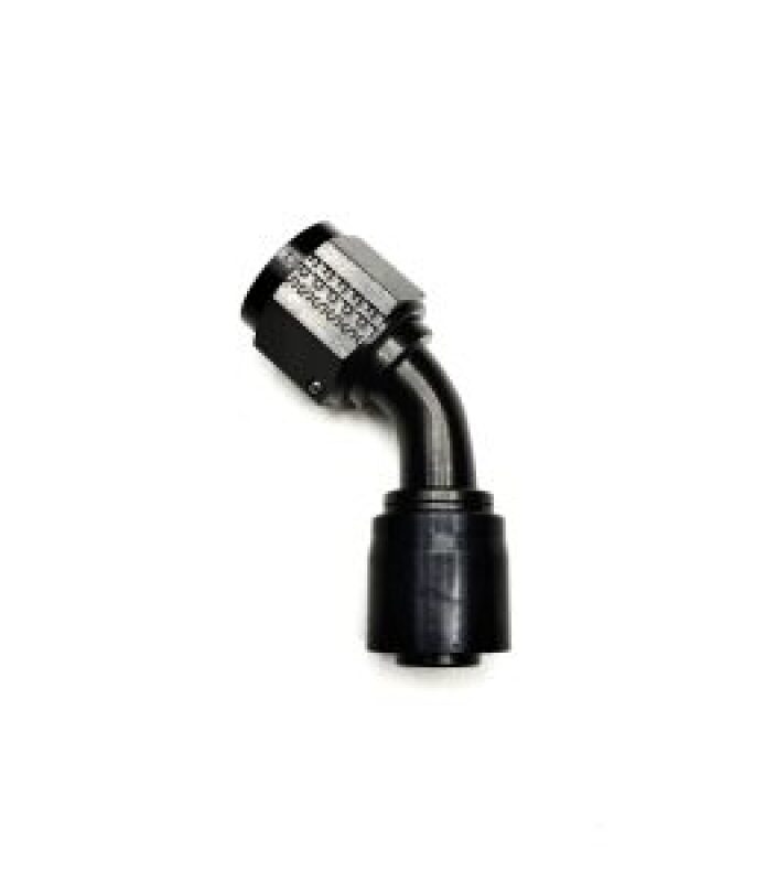 Fragola -8AN 45 Degree Fixed/Single Swivel Sport Crimp Pro Hose End Fittings Fragola