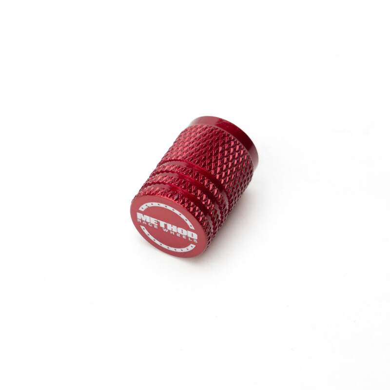 Method Valve Stem Cap 5 pack - Red Valve Stems Method Wheels