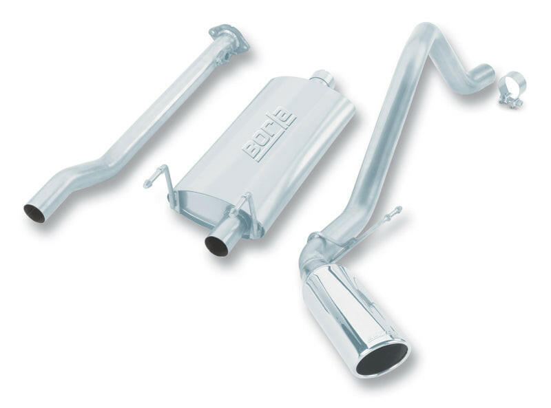 Borla 00-04 Toyota Tacoma Pre-Runner 3.4L V6 4WD 2Dr EC/SB SS Catback Truck Side Exit Exhaust Catback Borla