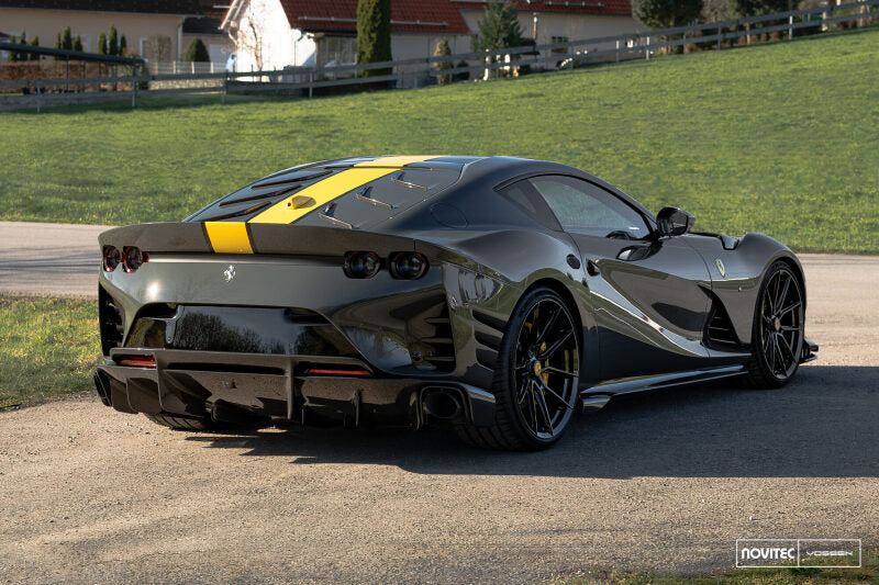 Vossen x Novitec NF10 22x12.5 - 5x114.3 BP - ET46 - Gloss Black Ferrari 812 Superfast/GTS Rear Wheel Wheels - Forged Vossen