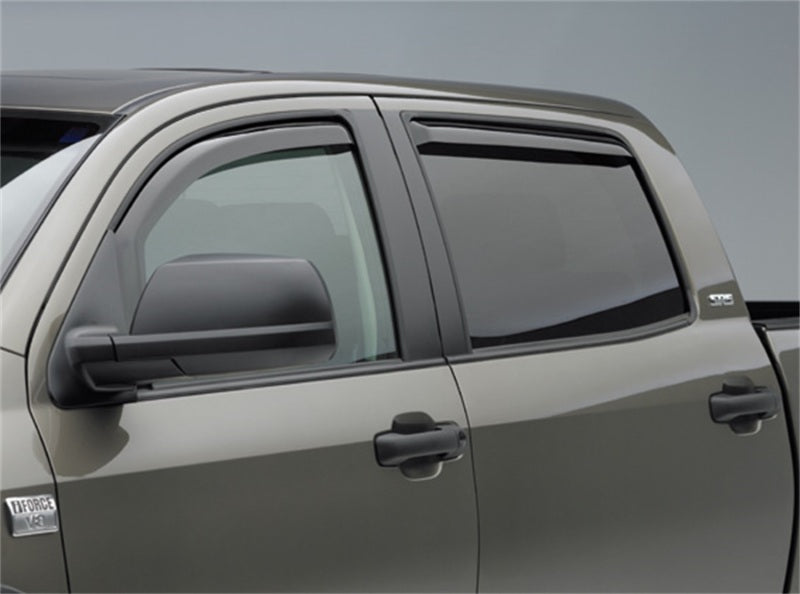 EGR 07+ Toyota Tundra Crewmax In-Channel Window Visors - Set of 4 (575191) Wind Deflectors EGR