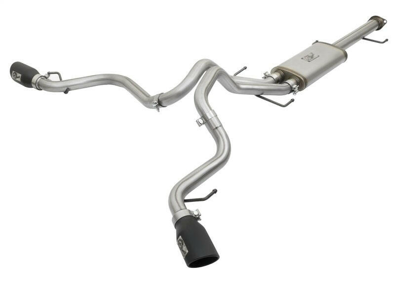 aFe MACH Force-Xp 3in - 2.5in SS Cat-Back Dual Exhaust w/Black Tips 07-14 Toyota FJ Cruiser 4.0L Catback aFe