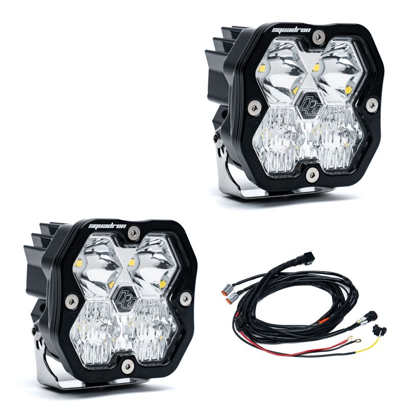 Baja Designs Squadron 2.0 Sport LED Driving/Combo (Pair) Light Bars & Cubes Baja Designs