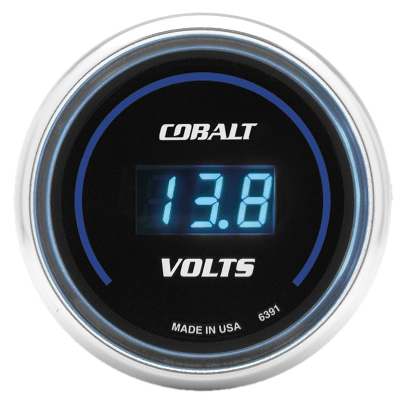 Autometer Cobalt 52mm Digital Voltmeter 8-19 Volts Gauge Gauges AutoMeter