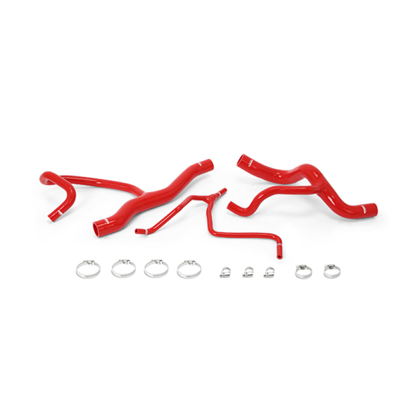 Mishimoto 2016+ Chevrolet Camaro 2.0T w/HD Cooling Package Silicone Radiator Hose Kit - Red Hoses Mishimoto