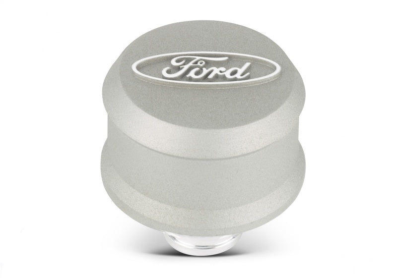 Ford Racing Grey Breather Cap w/ Ford Logo Engine Breather Filters Ford Racing