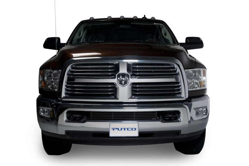 Putco 11-19 Ram HD - Stainless Steel - Bar Style Bumper Grille (BLACK) Bumper Grille Inserts Grilles Putco