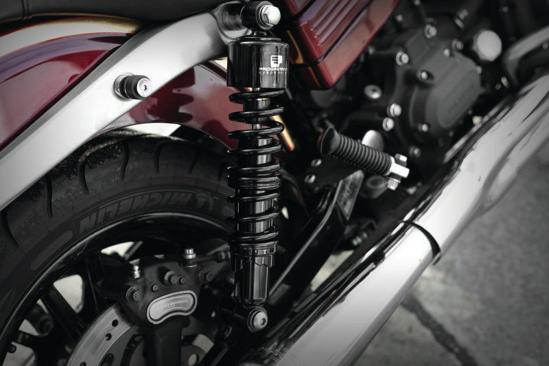 Progressive Harley 412 Series Shocks 13.5in - Black Shocks and Struts Progressive