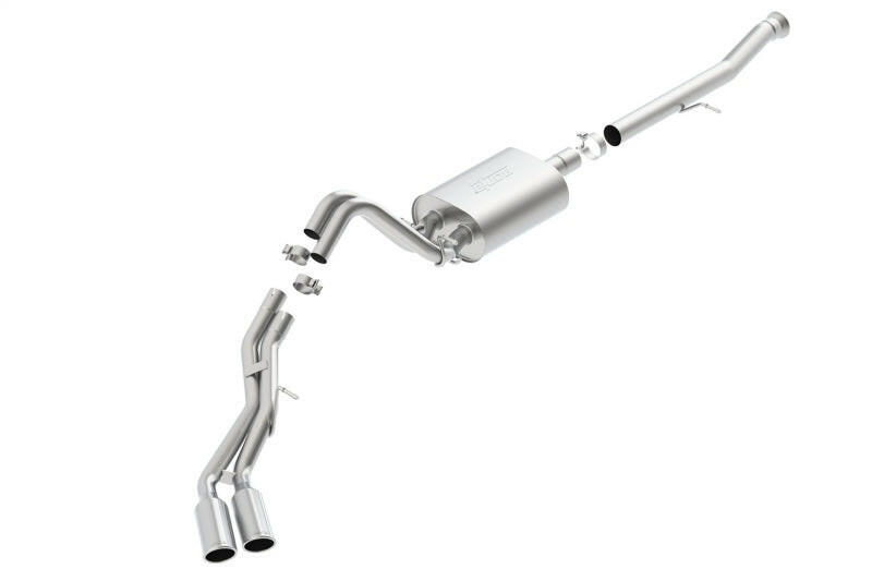 Borla 15-16 Cadillac Escalade ESV/Yukon Denali XL 6.2L V8 AT Split Side Ext SS S-Type CB Exhaust Catback Borla