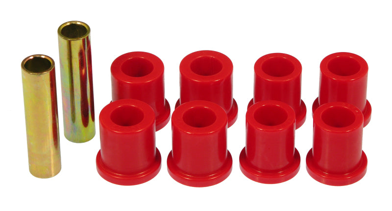 Prothane 73-81 Ford F100/150 Rear Frame Shackle Bushings - Red Bushing Kits Prothane