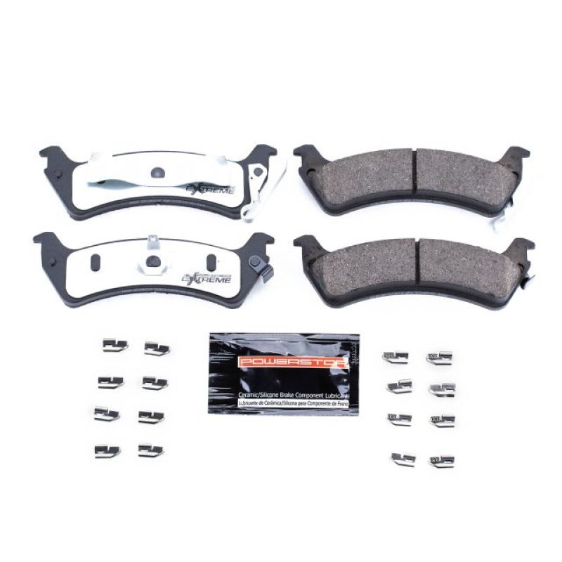 Power Stop 94-98 Jeep Grand Cherokee Rear Z36 Truck & Tow Brake Pads w/Hardware Brake Pads - Performance PowerStop