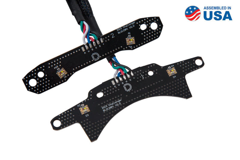 Diode Dynamics 15-21 Dodge Challenger RGBW DRL LED Boards Light Accessories and Wiring Diode Dynamics
