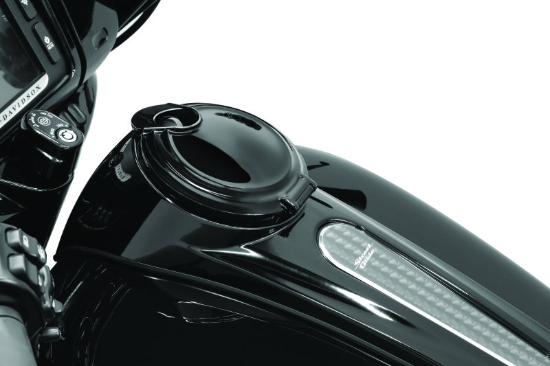 Kuryakyn Easy Fill Fuel Door Black Fuel Caps Kuryakyn