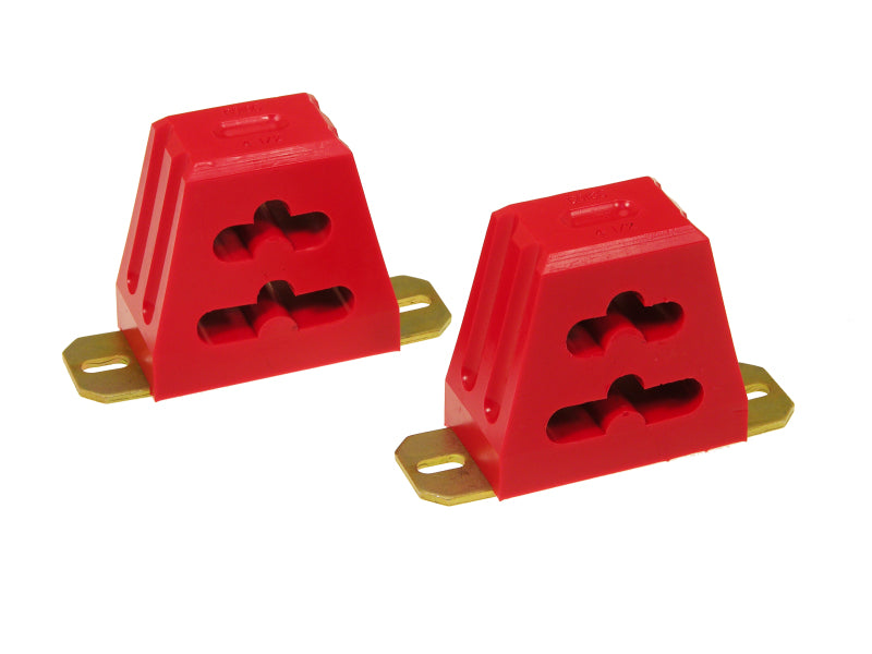 Prothane Universal Bump Stop 4 1/2 Multi-Mount - Red Bump Stops Prothane