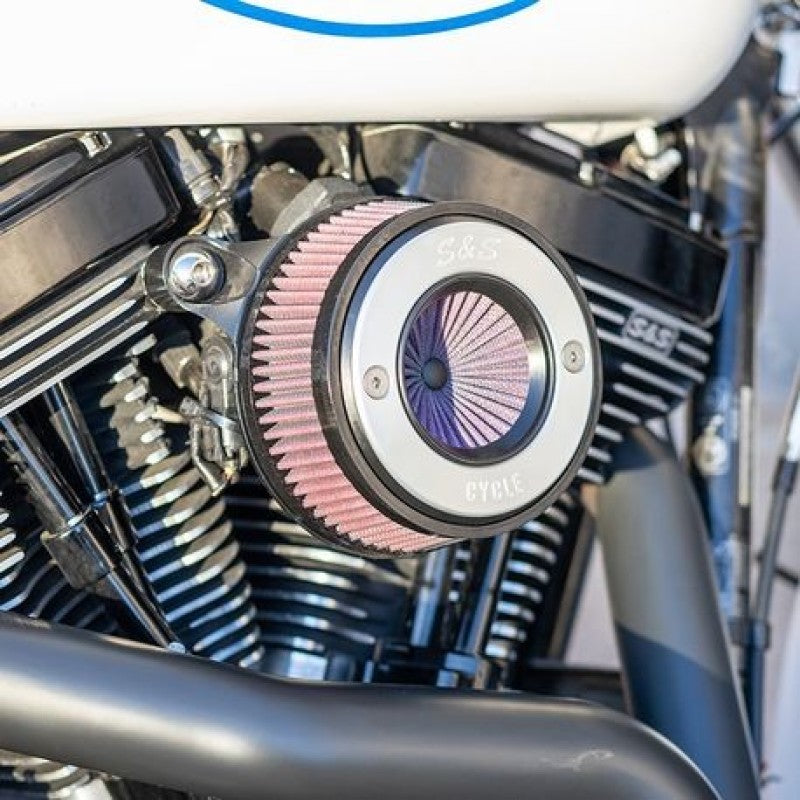 S&S Cycle 01-17 BT Models Stealth Air Stinger Kit w/ S&S Ring Air Intake Components S&S Cycle
