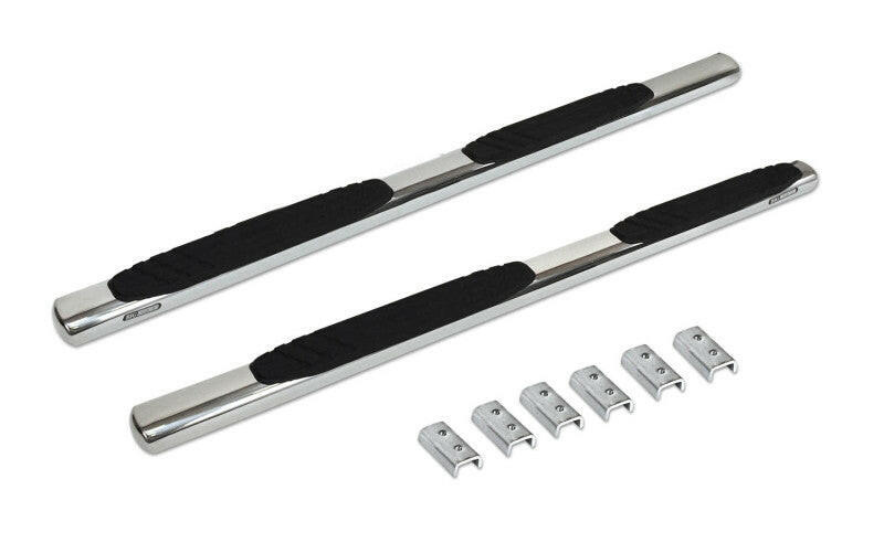 Go Rhino 4in OE Xtreme SideSteps - Stainless Steel - 80in Side Steps Go Rhino