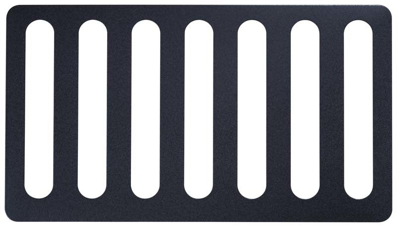 Kentrol 55-77 Jeep CJ5 Hood Vent - Powdercoat Black Hoods Kentrol