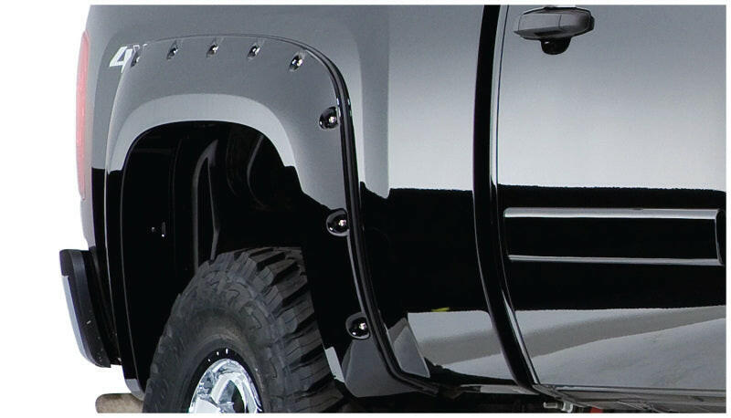 Bushwacker 84-90 Ford Bronco II Cutout Style Flares 2pc - Black Fender Flares Bushwacker
