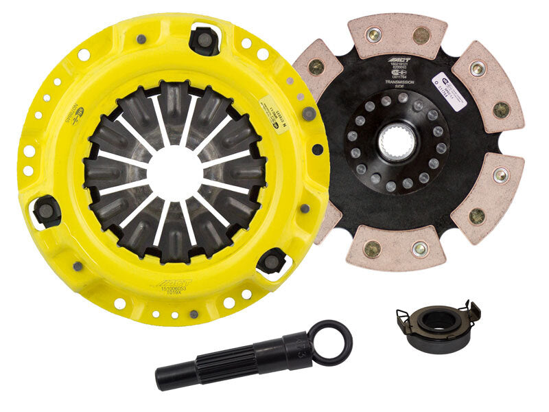 ACT 1991 Toyota Corolla XT/Race Rigid 6 Pad Clutch Kit Clutch Kits - Single ACT