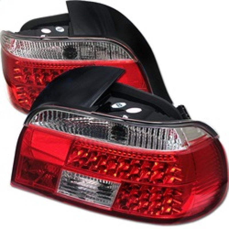 Spyder BMW E39 5-Series 97-00 LED Tail Lights Red Clear ALT-YD-BE3997-LED-RC Tail Lights SPYDER