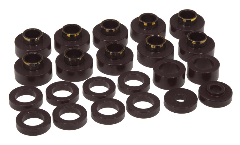 Prothane 80-86 Jeep CJ5/CJ7 Body Mount 22 Bushing Kit - Black Bushing Kits Prothane