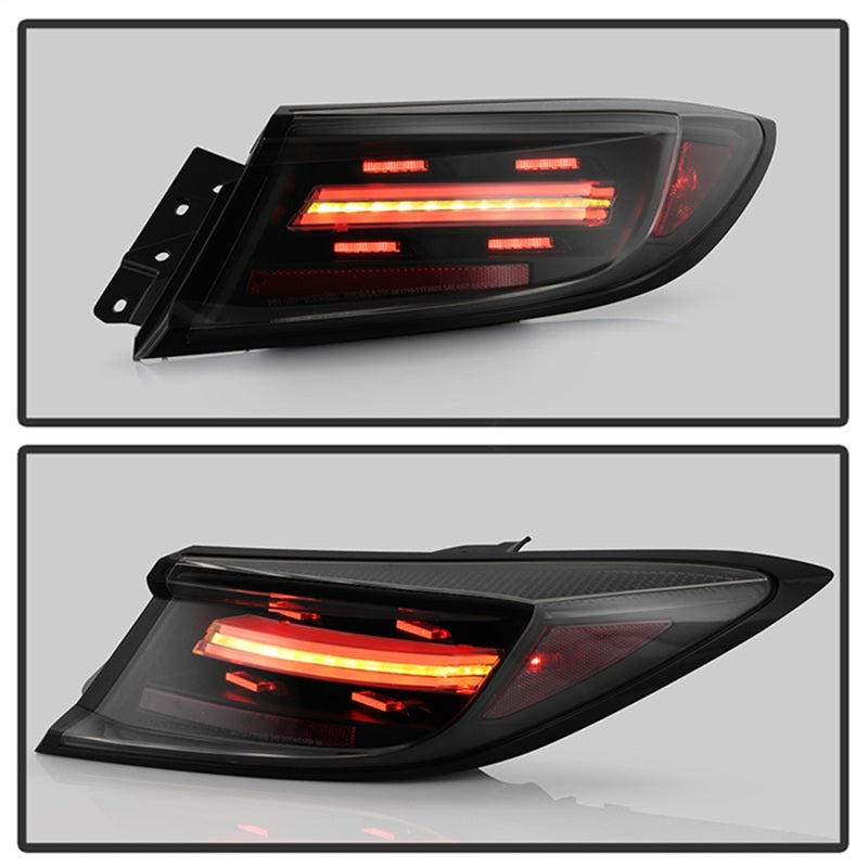 Spyder Apex 22-24 Toyota GR86/BRZ Full LED Tail Lights - Black (ALT-YD-TGR8622-SEQGR-BK) Tail Lights SPYDER