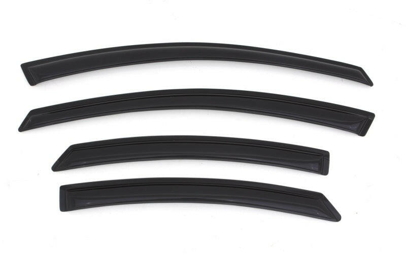 AVS 11-14 Hyundai Sonata (New Body Style) Ventvisor Outside Mount Window Deflectors 4pc - Smoke Wind Deflectors AVS