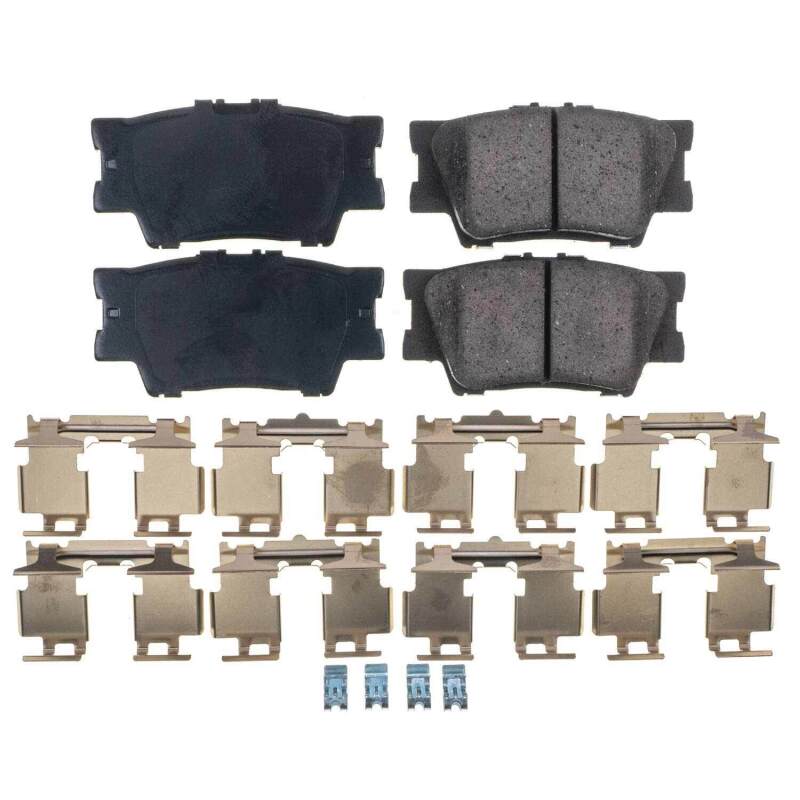 Power Stop 21-22 Toyota Camry Rear Z17 Evo Ceramic Brake Pads w/Hardware Brake Pads - OE PowerStop