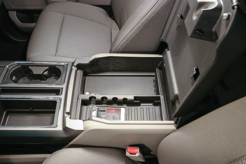 Tuffy Console Safe W/ Combo Lock For Ford Fseries Flow Thru Console Cargo Boxes & Bags Tuffy Products