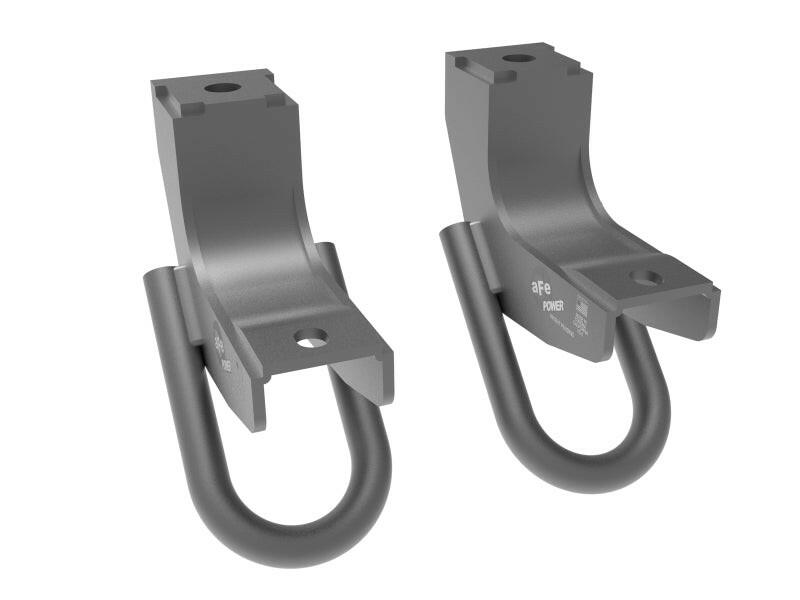 aFe Toyota Tundra 2022 V6-3.5L (tt) Front Tow Hook Gray Tow Hooks aFe
