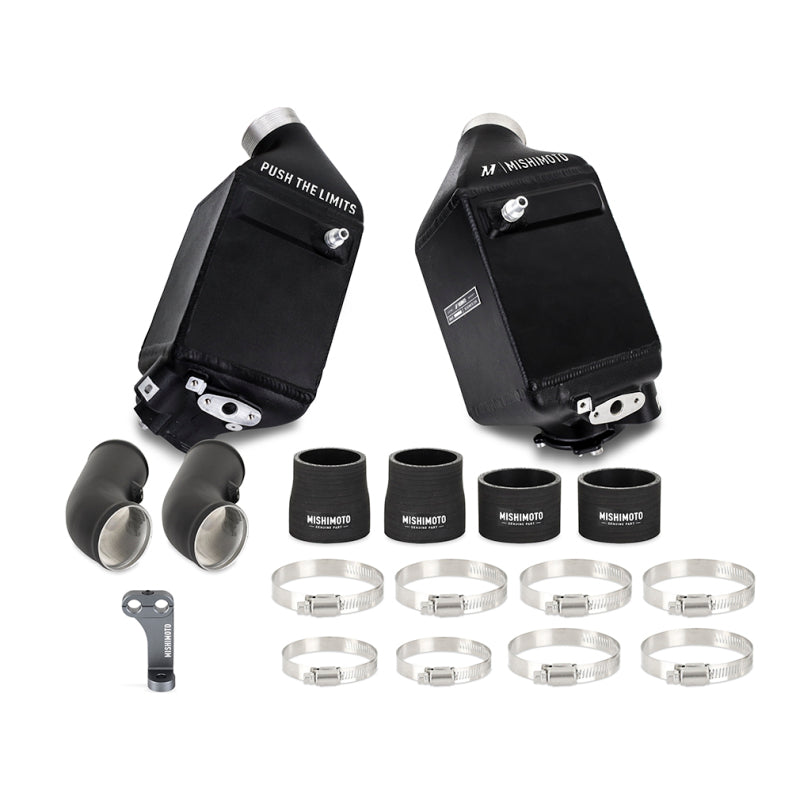 Mishimoto 12-16 BMW F10 M5 Intercooler Kit (Wrinkle Black) Intercooler Kits Mishimoto