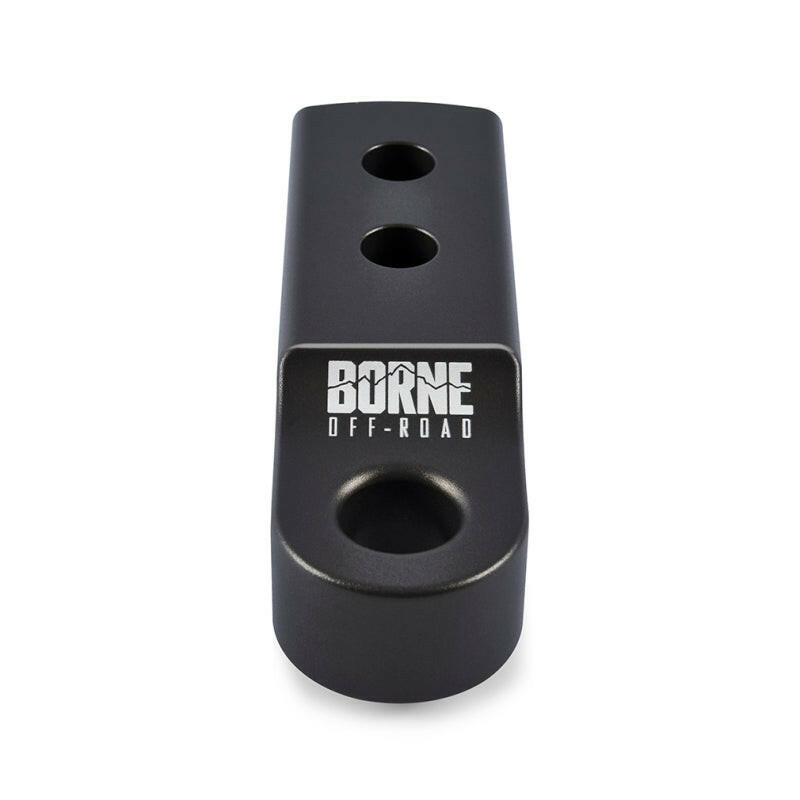 Borne Off-Road CNC Hitch Receiver Shackle 2in Hard Anodized Hitch Receivers Borne Off-Road