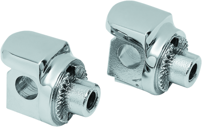 Kuryakyn Non-Pivot Splined Peg Adapter Harley-Davidson Models Chrome Footpegs Kuryakyn