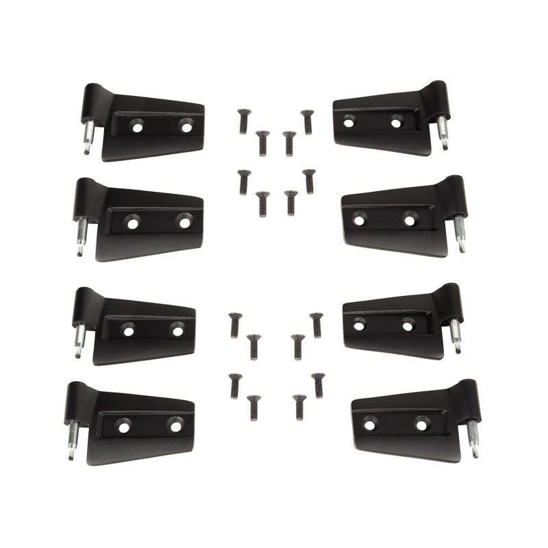 Rugged Ridge 07-18 Jeep Wrangler JK 4-Door Door Hinge Kit Hardware - Singles Rugged Ridge