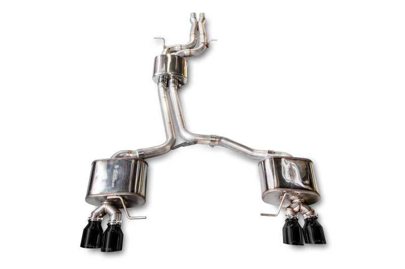 AWE Tuning Audi 8R SQ5 Touring Edition Exhaust - Quad Outlet Diamond Black Tips Catback AWE Tuning