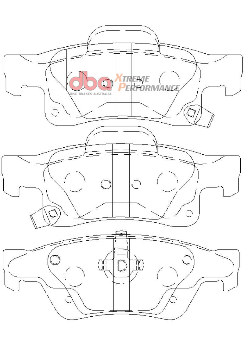 DBA 10-15 Camaro XP650 Front Brake Pads Brake Pads - Performance DBA