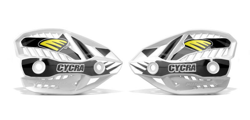 Cycra Probend CRM Ultra Hand Shield - White Hand Guards Cycra