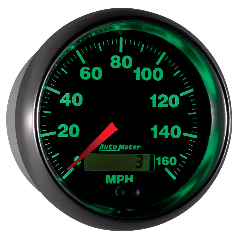 Autometer GS 3-3/8 inch 160 MPH In Dash Speedometer Gauge Gauges AutoMeter