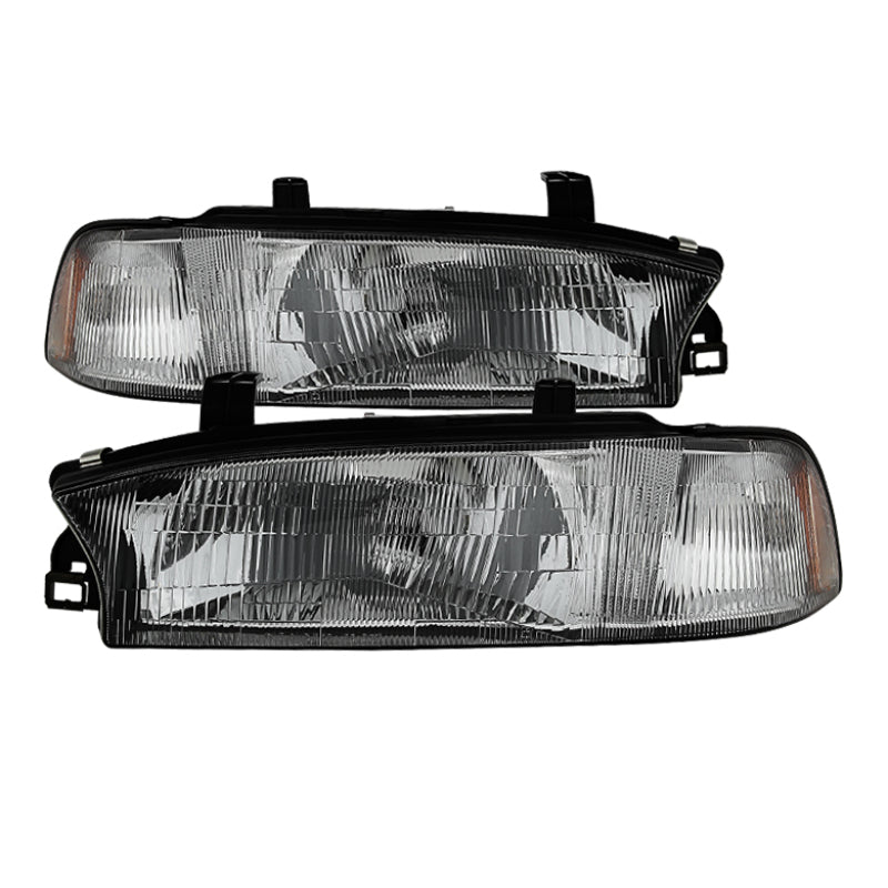 xTune Subaru Legacy 95-97 / Legacy Outback 95-97 OEM Style Headlights - OEM HD-JH-SLEG96-OE Headlights SPYDER