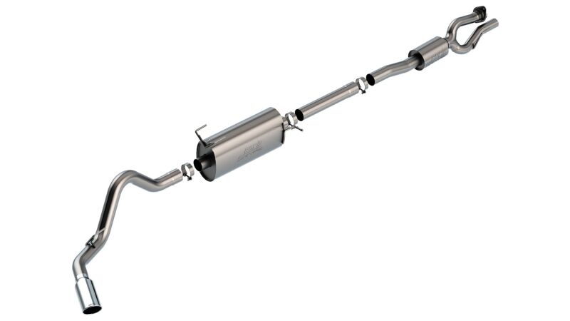 Borla 20-22 F-250/F-350 SUPER DUTY 7.3L V8 AT 2WD / 4WD / 4DR S-TYPE S Silver Tip Catback Borla