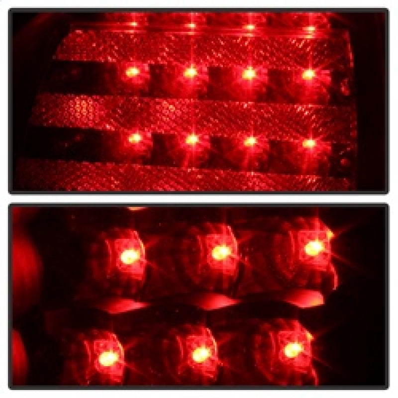 Spyder 98-05 Lexus GS300 /GS400 4pc LED Tail Lights - Black (ALT-YD-LGS98-LED-BK) Tail Lights SPYDER