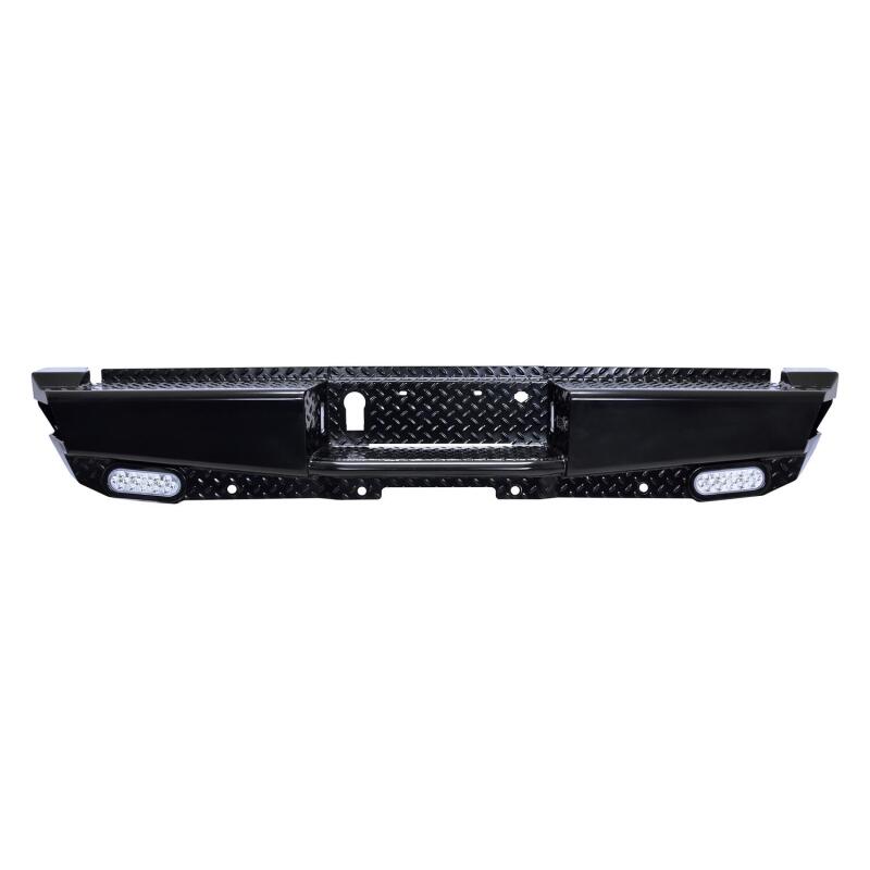 Westin 11-16 Ford F-250/350 HDX Bandit Rear Bumper - Black Bumpers - Steel Westin