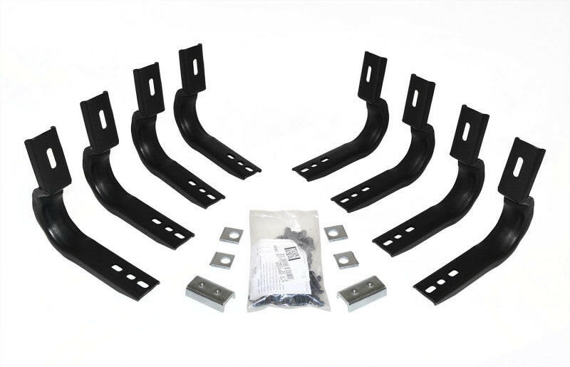 Go Rhino 07-10 GMC Sierra 1500/2500HD/3500HD Brackets for OE Xtreme Cab Length SideSteps Brackets Go Rhino