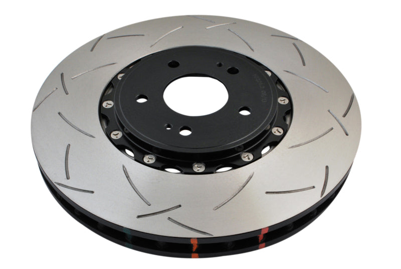 DBA 08+ EVO X Front Slotted 5000 Series 2 Piece Rotor Assembled w/ Black Hat Brake Rotors - 2 Piece DBA
