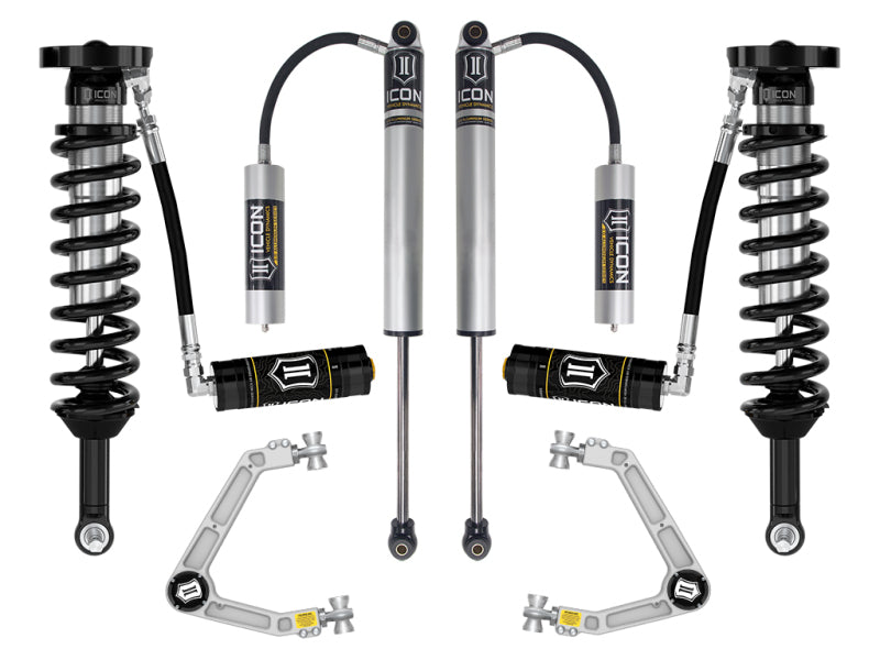 ICON 23-24 Gm Canyon/Colorado 1.75-2.5in Stage 3 Suspension System w/ Billet Uca Coilovers ICON