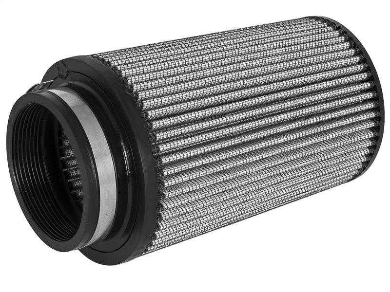 aFe Magnum FLOW Universal Air Filter - 4in Flange x 9in Height - Dry PDS Air Filters - Universal Fit aFe