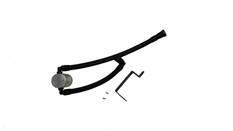 J&L 2025 Ford Bronco 2.3L/ 23-25 Ford Ranger 2.3L Separator 3.0 PCV Side - Clear Anodized Oil Separators J&L