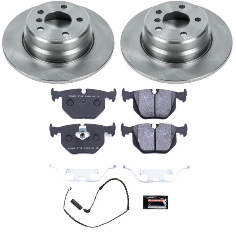 Power Stop 00-06 BMW X5 Rear Track Day Brake Kit Brake Kits - Performance Blank PowerStop